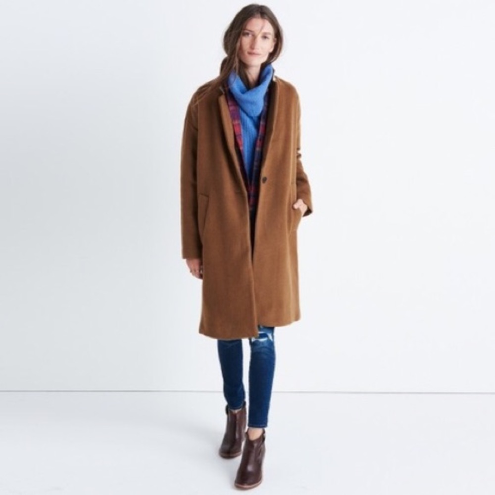 NWT Madewell Atlas Cocoon Coat